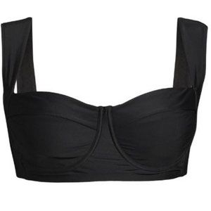 Time and Tru Women's and Women's Plus Balconette Bralette Swimsuit Top